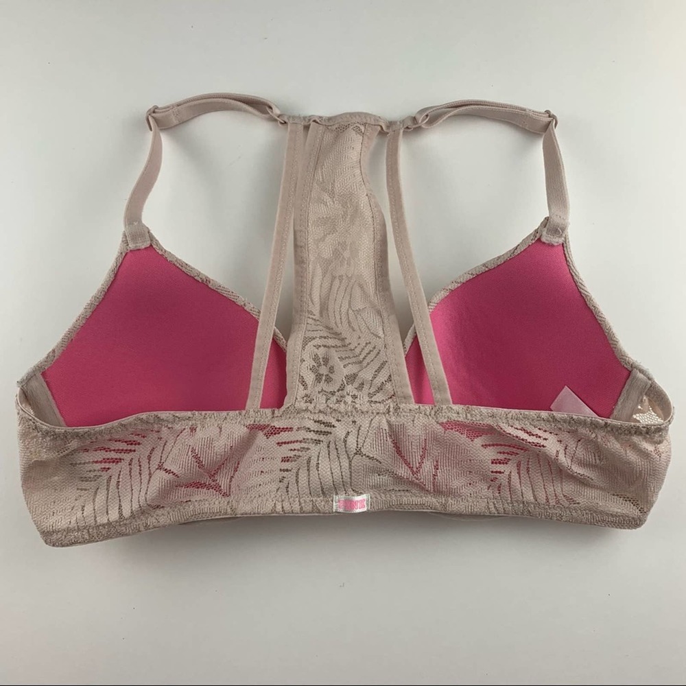 PINK Victoria’s Secret Lightly Lined Bra 32B #5906 - Picture 6 of 12